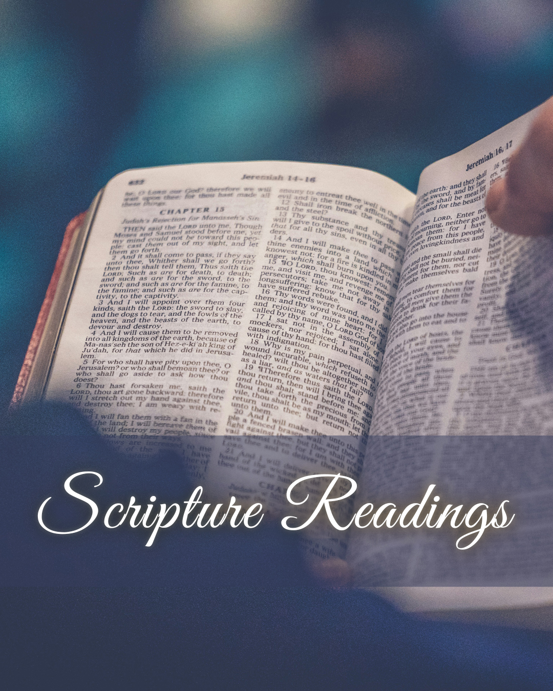 Scripture Readings For the Week of May 10, 2026                                                                                                                                                                                                                                                             